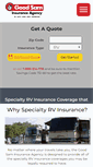 Mobile Screenshot of goodsamrvinsurance.com